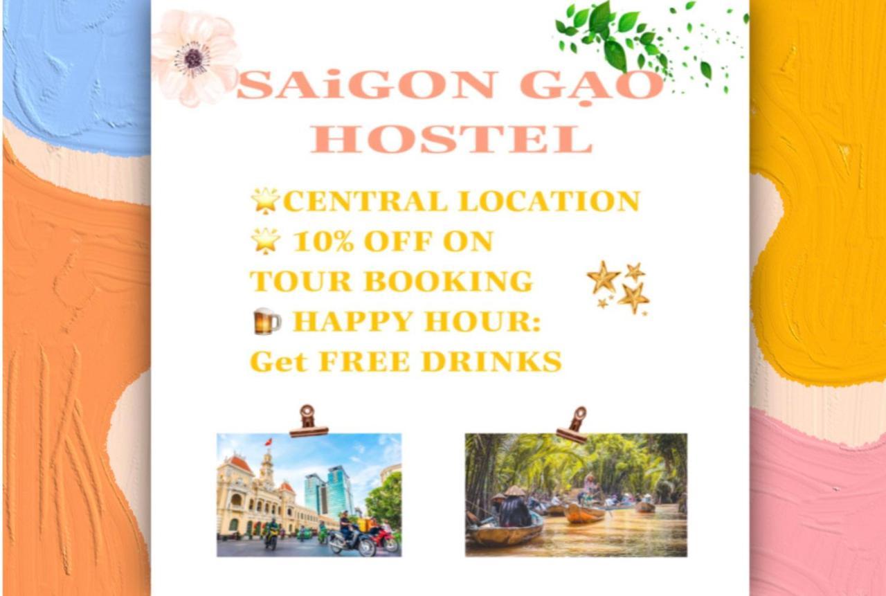 Saigon Gao Hostel Ho Chi Minh-staden Exteriör bild